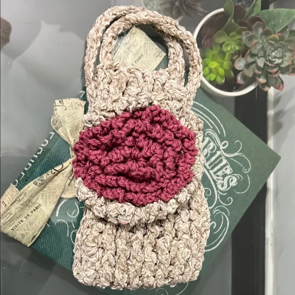 Handmade Crochet Spa 2pc spa set: Washcloth, Scrubbie